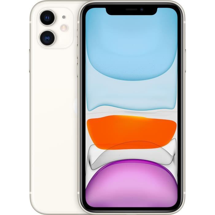 APPLE iPhone 11 Blanc 128 Go