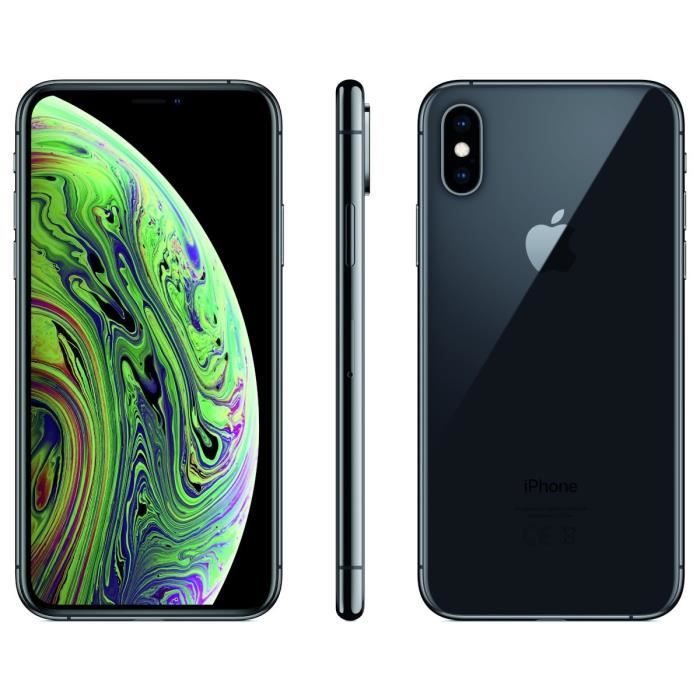 APPLE iPhone Xs - 64 Go - Gris sidéral