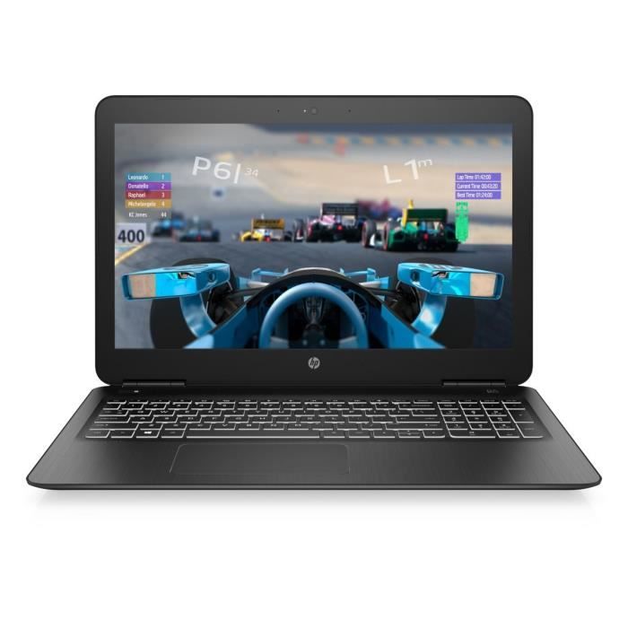 HP PC Portable Pavilion Gaming 15-bc511nf - 15,6"FHD - Core™ i5-9300H - RAM 8Go - Stockage 128Go SSD + 1To HDD - GTX1050 - Win 10