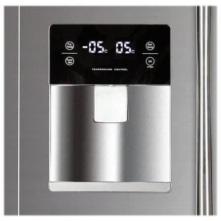 HAIER B22FSAA - Réfrigérateur multi-portes - 522L (387+135) - Froid ventilé - A+ - L91 x H178 cm - Silver