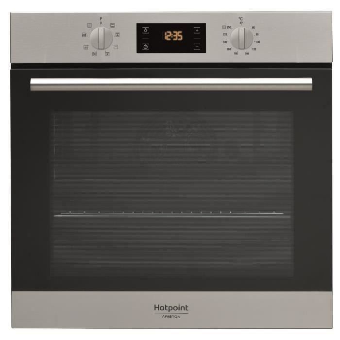 HOTPOINT FA2 540 P IX HA - Four électrique encastrable multifonction - Chaleur tournante - 66L - Pyrolyse - Inox