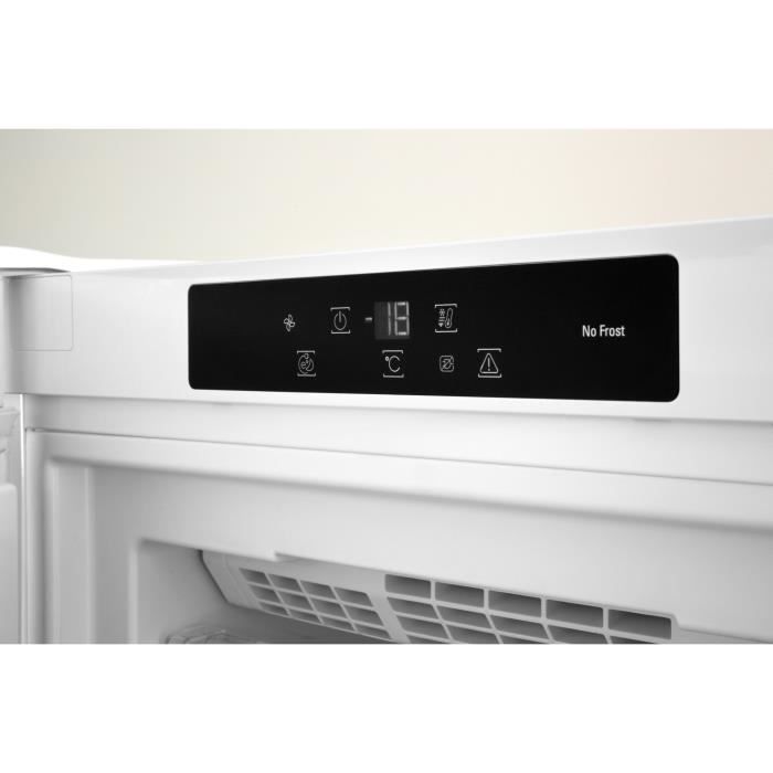 HOTPOINT - UH8F1FCW - Congélateur vertical - 260L - No-Frost - A+ - L59,5cm x H187,5cm - Blanc