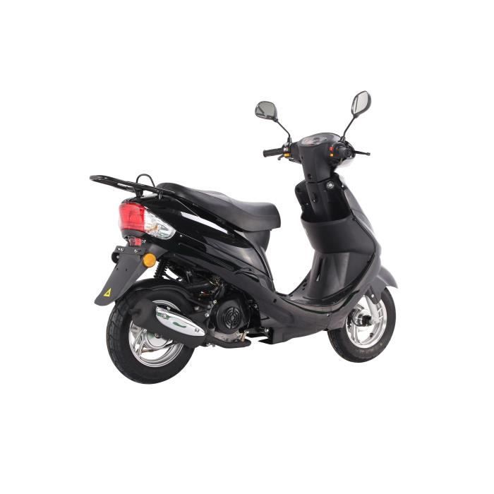 Scooter Euro4 Urban Star 4T - 50 cc - Noir brillant - Formalités SIV Offerte