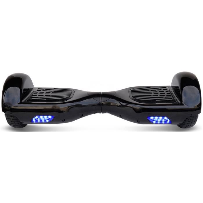 URBANGLIDE Pack Hoverboard + Kart Pilot - Noir - Roues 6.5" - 550W - 4Ah - Longueur ajustable